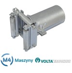 Wpust kablowy, przejście kablowe do rury 170 mm z 4 rolkami ochronnymi
